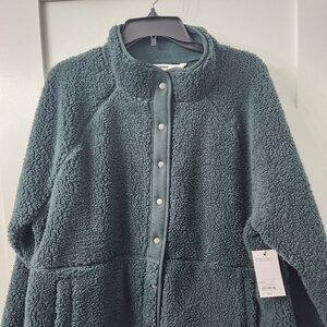 Sonoma Goods For Life Snap Through Fleece Jacket